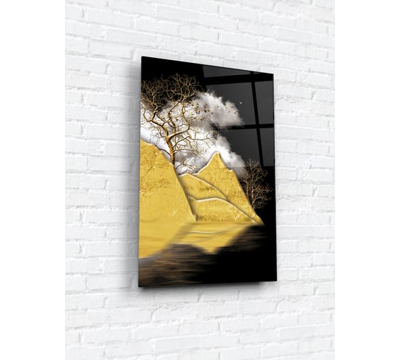Картина на стекле ARTABOSKO 40x60, Голден 3 WBR-11-1468-04