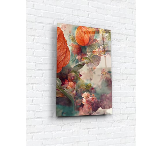 Картина на стекле ARTABOSKO 40x60, Весенняя элегия 3 WBR-05-1485-04 1