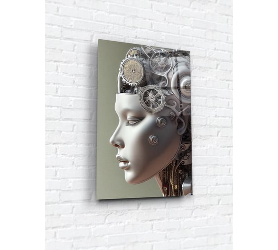 Картина на стекле ARTABOSKO 40x60, Киборг 4 WBR-05-1512-04
