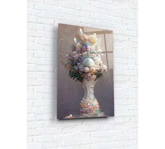 Картина на стекле ARTABOSKO 40x60, Каскад 3 WBR-01-1532-04