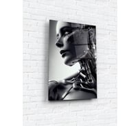 Картина на стекле ARTABOSKO 40x60, Киборг 8 WBR-05-1516-04