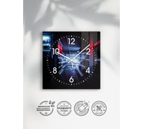 Интерьерные настенные часы ARTABOSKO Хадсон 11 30x30 CH-127-01-01