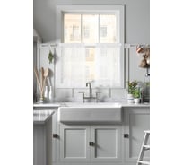 Комплект штор-кафе Kauffort Лион 60x65 см, 2 шт. 4626120