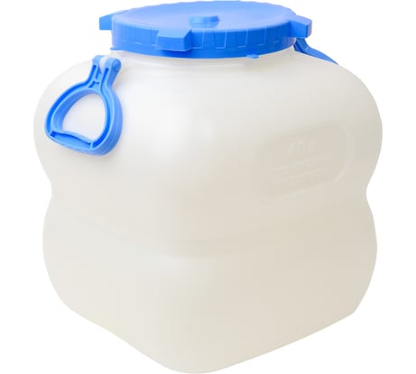 Фляга Martika Гранде 40 л, с ручками, белая С910БЕЛ