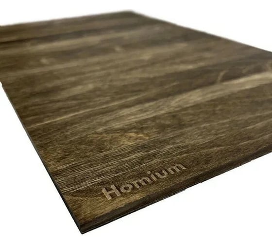 Деревянная накладка на диван ZDK Homium размер 42x26 см, цвет коричневый 371376