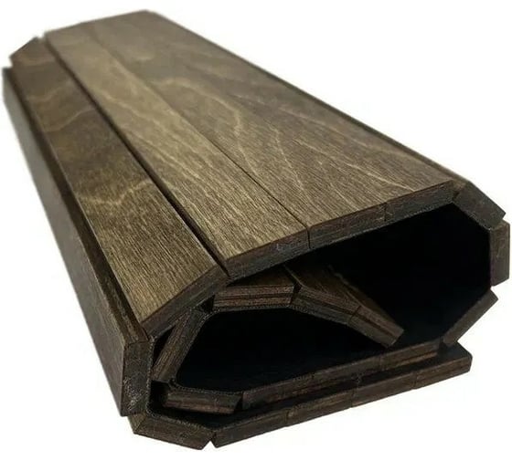 Деревянная накладка на диван ZDK Homium размер 42x26 см, цвет коричневый 371376