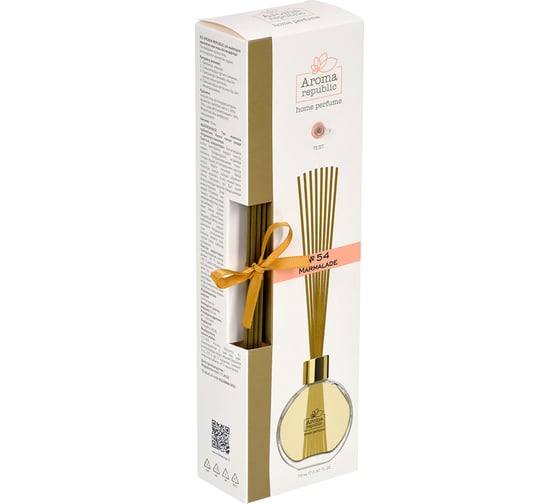 Ароматический диффузор в стеклянном флаконе Aroma republic №54 Marmalade, 70 мл 93832