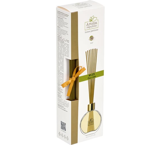 Ароматический диффузор в стеклянном флаконе Aroma republic №25 Old oak, 70 мл 93827