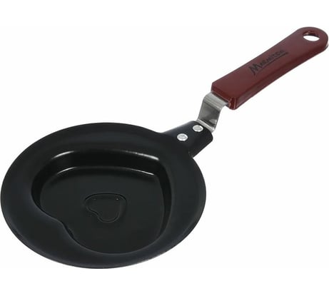 Мини-сковорода MARMITON Сердце с антипригарным покрытием 12х26 см 17085