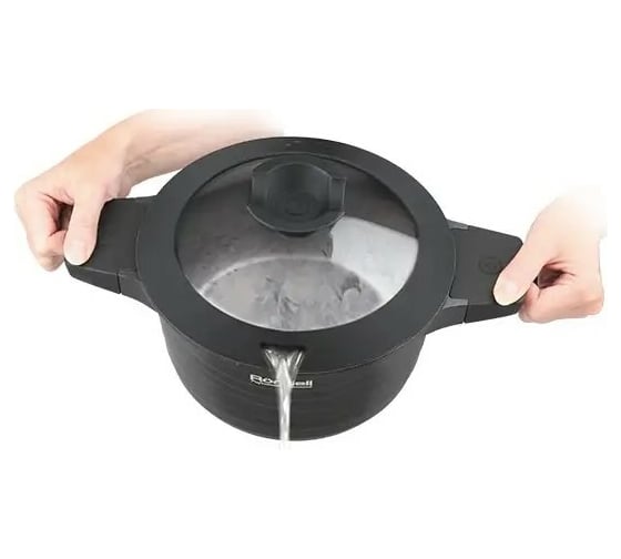 Кастрюля RONDELL Walzer с крышкой 24 см 4.7 л RDA-766