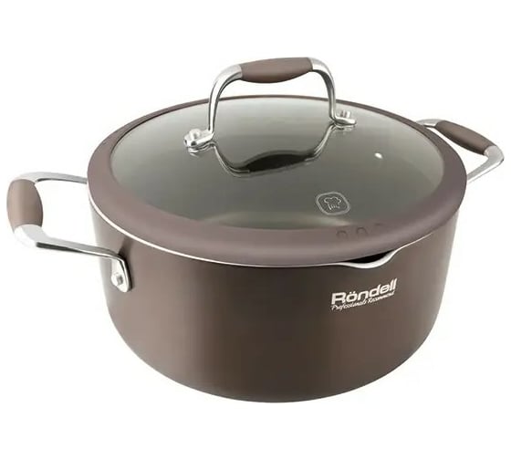 Кастрюля RONDELL Mocco&Latte 3.5 л 24 см RDA-281