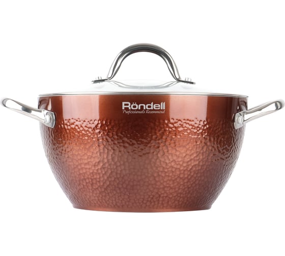 Кастрюля RONDELL Jersey с крышкой 24 см 4.5 л RDA-862