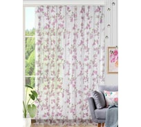 Тюль под лен на шторной ленте Altali Амина 300x270 см 55-118976/3