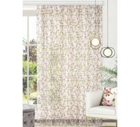 Тюль под лен на шторной ленте Altali Роуз шелл 300x270 см 55-202124/3