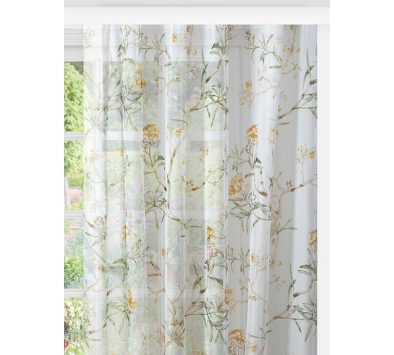 Тюль-вуаль на шторной ленте Altali Сатори джун 300x270 см 55-101889/3