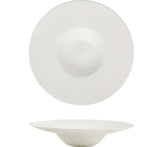 Тарелка ZDK Homium Tudor цвет белый D28.8 см Tudor03