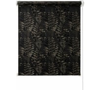 Миниролло ПраймДекор "Папоротник", графит, 73x170 44073145