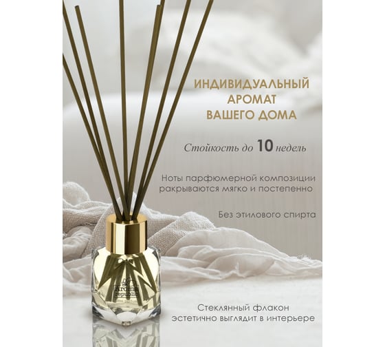 Ароматический диффузор в стеклянном флаконе Aroma republic №64 Mystery shine, 30 мл 93809