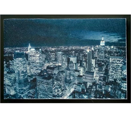 Влаговпитывающий коврик Бацькина баня с кантом, фотопечать, 50x80 см 61024 1