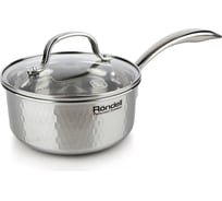 Ковш RONDELL RainDrops с крышкой 16 см 1.3 л RDS-826