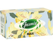 Бумажная косметическая салфетка Jasmin MAXI 2 слоя, белая, 200 шт., в коробке Г-200852