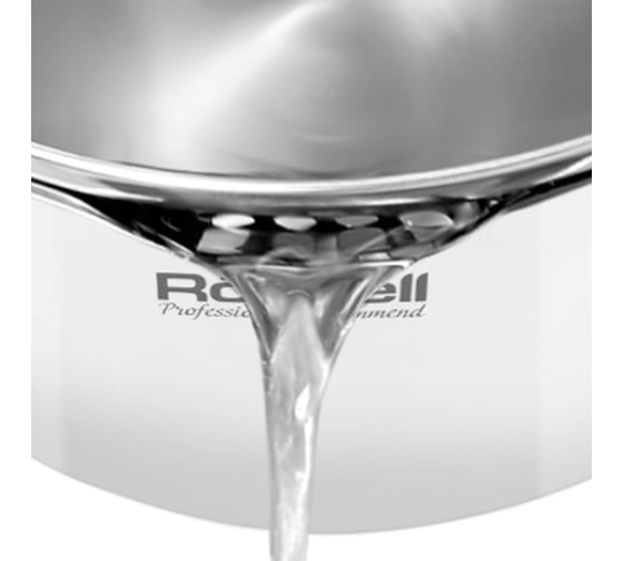 Ковш RONDELL Edel с крышкой 16 см 1.3 л RDS-989