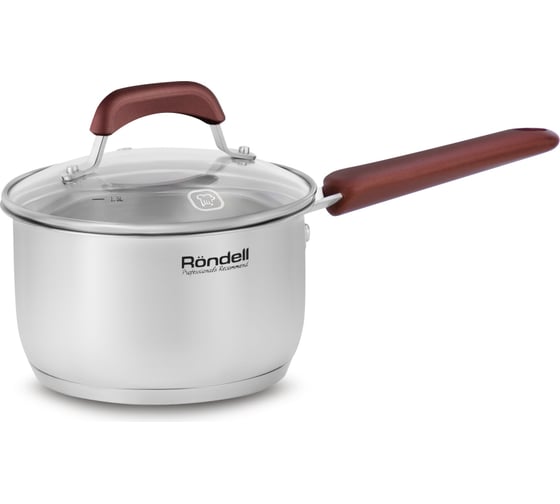 Ковш RONDELL Bojole с крышкой 16 см 1.7 л RDS-735