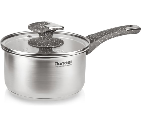 Ковш RONDELL Marmara с крышкой 16 см 1.4 л RDS-996