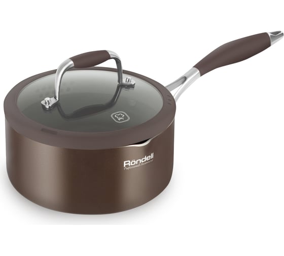 Ковш RONDELL Mocco&Latte с крышкой 18 см, 1.6 л RDA-279