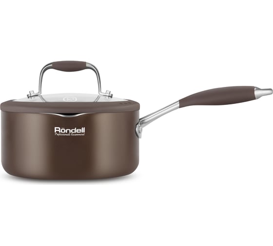 Ковш RONDELL Mocco&Latte с крышкой 18 см, 1.6 л RDA-279