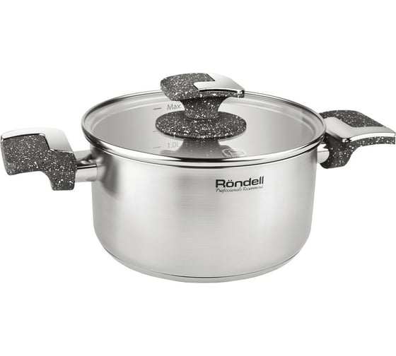 Кастрюля RONDELL Marmara с крышкой 20 см 2.9 л RDS-998