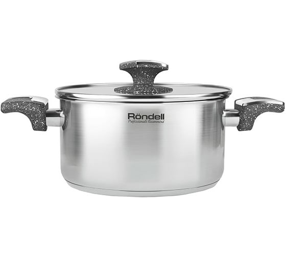 Кастрюля RONDELL Marmara с крышкой 20 см 2.9 л RDS-998