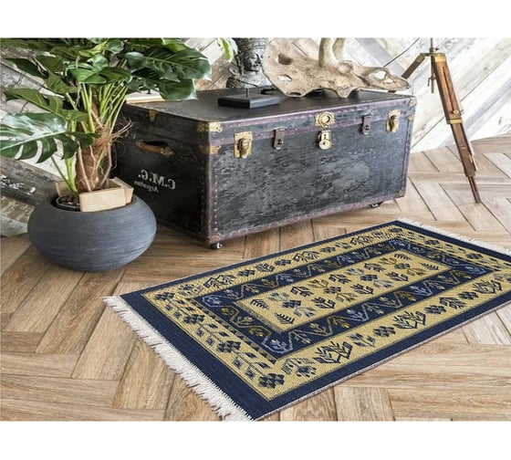 Универсальный коврик Icarpet ETNO 003 сапфир, 60x100 895103