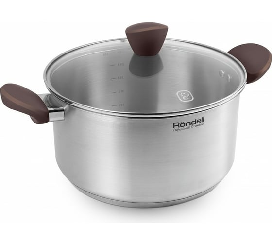 Кастрюля RONDELL Kortado с крышкой 18 см 2.0 л RDS-1108