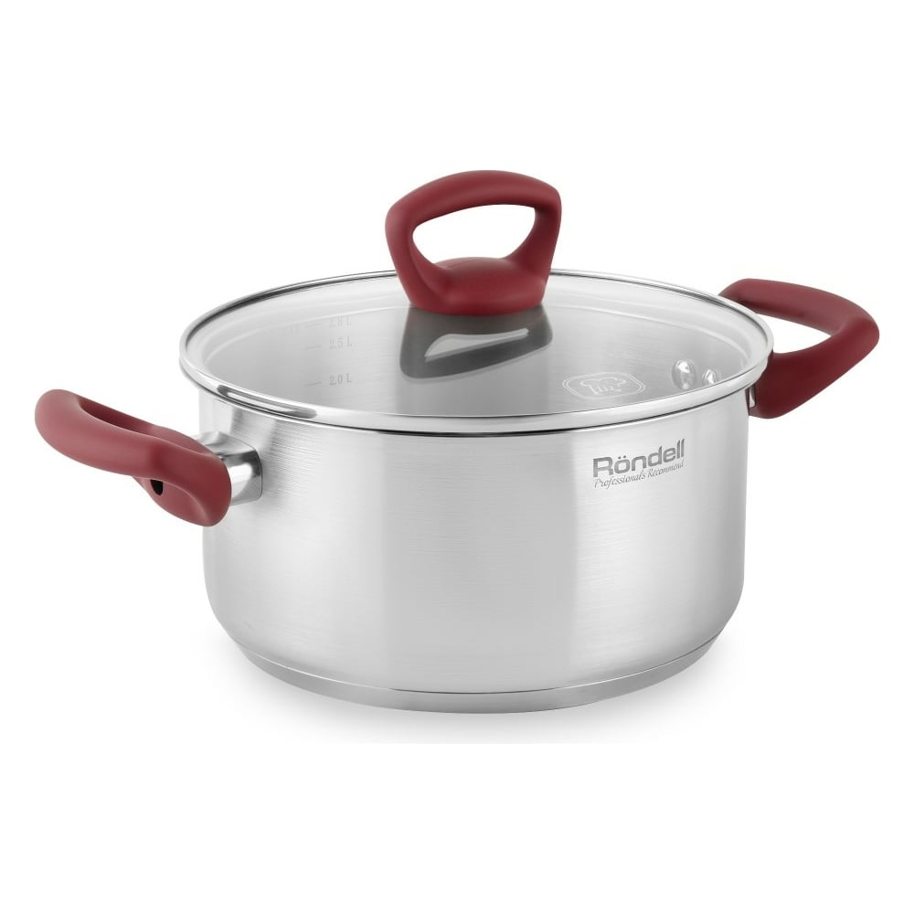 Кастрюля RONDELL Heidi с крышкой 20 см 2.8 л RDS-1113 - выгодная цена ...