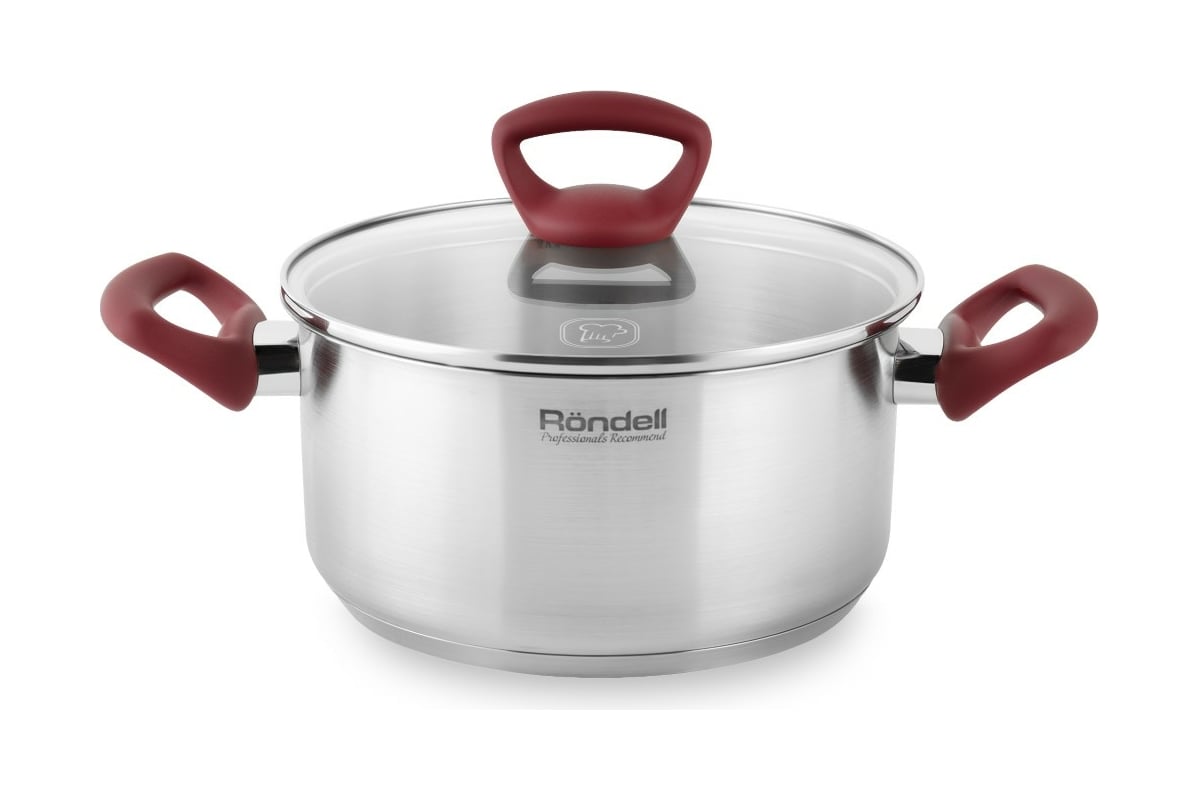 Кастрюля RONDELL Heidi с крышкой 20 см 2.8 л RDS-1113 - выгодная цена ...