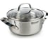 Кастрюля RONDELL RainDrops с крышкой 24 см 4.7 л RDS-829 1