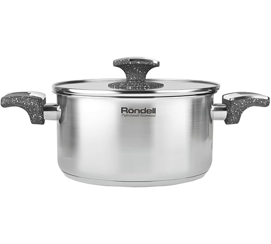 Кастрюля RONDELL Marmara с крышкой 18 см 2.1 л RDS-997