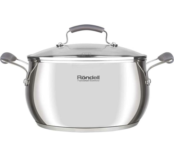 Кастрюля RONDELL Charm с крышкой 24 см 5.9 л RDS-734