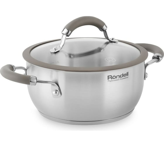 Кастрюля RONDELL Balance с крышкой 18 см RDS-753