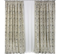 Комплект штор на тесьме Kauffort Бриз, 2 шторы 160x270 см, тюль 300x270 см 123002620
