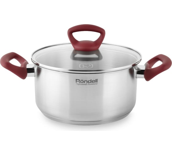 Кастрюля RONDELL Heidi с крышкой 24 см 4.8 л RDS-1114