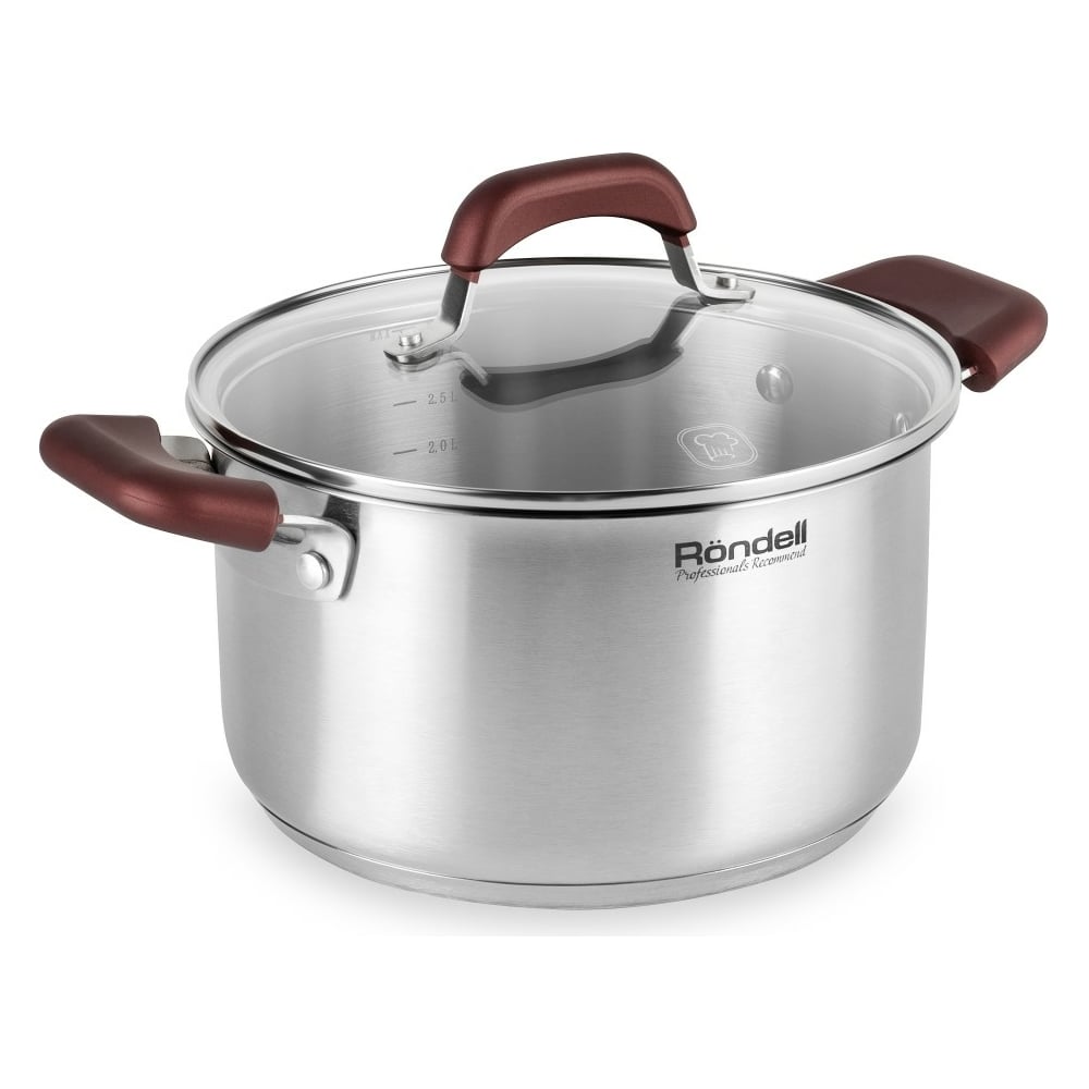 Кастрюля RONDELL Bojole с крышкой 24 см 5.6 л RDS-737 - выгодная цена ...
