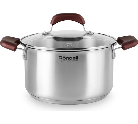 Кастрюля RONDELL Bojole с крышкой 24 см 5.6 л RDS-737