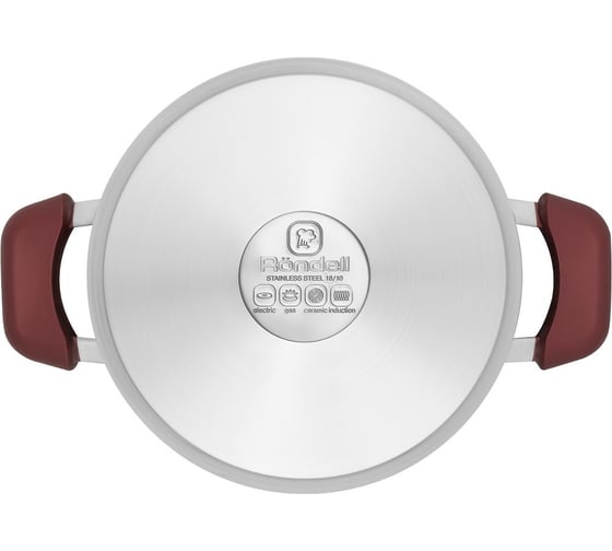 Кастрюля RONDELL Bojole с крышкой 24 см 5.6 л RDS-737