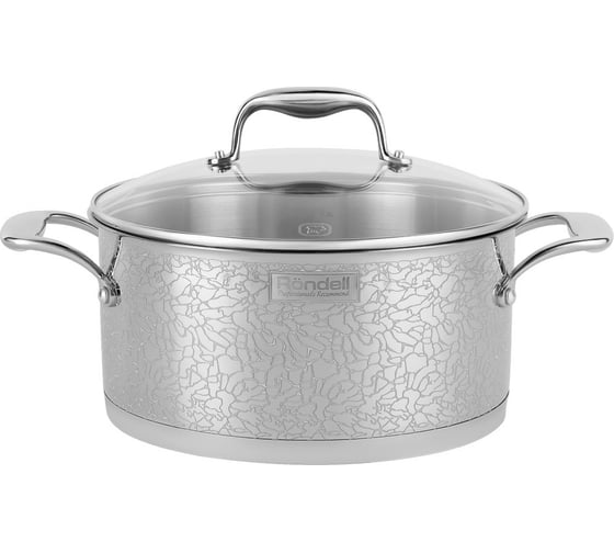 Кастрюля RONDELL Vintage с крышкой 24 см, 5.0 л RDS-344