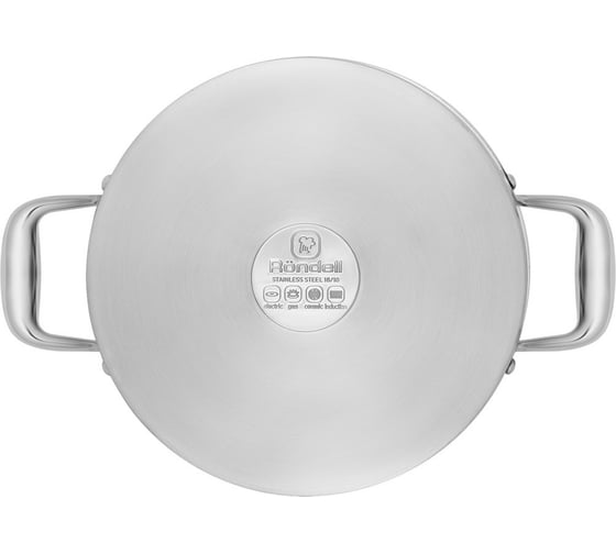 Кастрюля RONDELL Vintage с крышкой 24 см, 5.0 л RDS-344