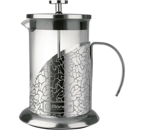 Френч-пресс RONDELL Vintage 0.6 л нержавеющая сталь RDS-364 1