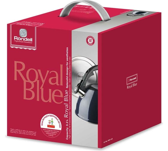 Чайник RONDELL Royal Blue 3.2 л RDS-418