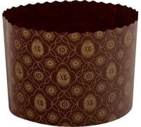 Форма для выпечки кулича МУЛЬТИДОМ бумажная, набор 3 шт, диаметр 9 см, высота 9 см МТ8-110